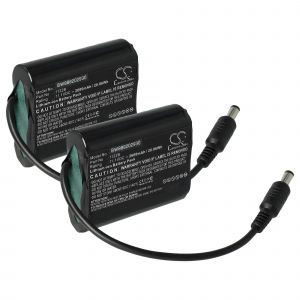 Vhbw 2x Batterie remplacement pour Venture Heat 1122B pour gants chauffants pour moto (2600mAh, 11,1V, Li-ion)
