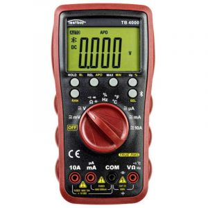 Testboy Multimètre tb 4000 0-600 v ac, 0-600 v dc 1 pièce(s) multimètre tb 4000 0-600 v ac, 0-600 v dc