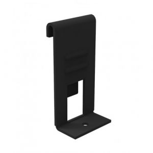 Console noire pour tablette bois - système d'agencement RAP BOHNACKER