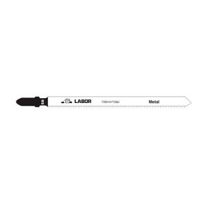 Labor 5 lames de scie sauteuse Bi-métal Lt. 132 mm 12 TPI type T318BF - Métal - ZBJ01600