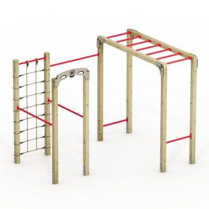 Wickey Appareil de fitness d'extérieur - FIT Base 820 - Station de musculation