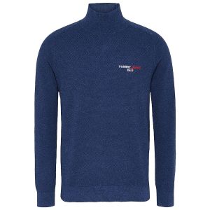 Tommy Jeans Sweat-shirt Pull ref 51622 C87 Bleu