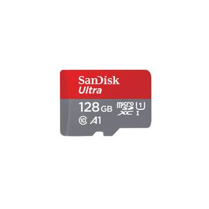 Image de Sandisk Ultra microSDXC 128 Go 100MBs Adapt. SDSQUNC-128G-GN6IA