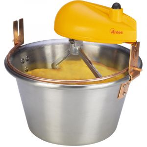 Image de Ardes Ar2481 Mélangeur De Polenta Acier Inoxydable 3,5 L 28 Cm