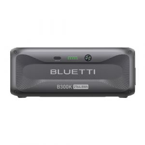 BLUETTI B300K Batterie d'Extension, 2764,8Wh LiFePO4 Batterie de Secours, Secours pour G&eacute;n&eacute;rateur Solaire AC180, AC300,AC500,AC200MAX,AC200PL,EP500Pro
