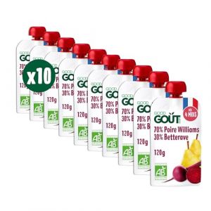 Good Go&ucirc;t Gourde poire et betterave - 120gr