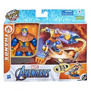 Hasbro Figurine Avengers Marvel Bend and Flex Missions Thanos