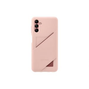 Samsung Coque et étui téléphone mobile Coque arrière avec porte-carte Copper Rose pour A04s