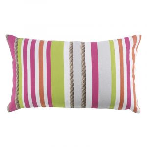 Image de Coussin Déhoussable "Matelot" 30x50cm Rose Prix