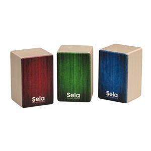 Sela SE 108 Mini Cajon set shaker (lot de 3)