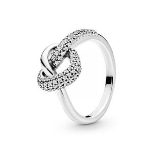 Image de Pandora Anillo Corazón Anudado 198086CZ-54