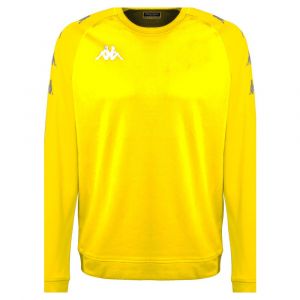 Kappa Sweat-shirt Parme 8 Years Yellow Fluo