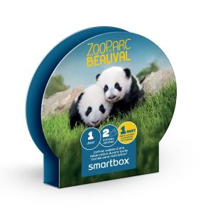 Smartbox ZooParc de Beauval séjour - Coffret Cadeau | 2 entrées adultes et 1 nuit à proximité