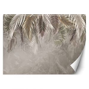 Papier Peint - Feeby - Motif 3D - Feuilles de palmier - 130g/m2 - 400x280 cm