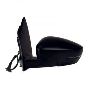 Repiauto - Rétroviseur mécanique gauche noir fiche rectangle compatible avec Volkswagen Polo 5 2010-2017