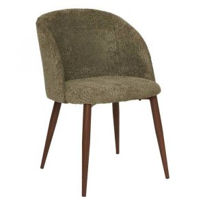 Atmosphera Fauteuil de table Celeste vert Kaki L60xp54xH80cm créateur d'intérieur