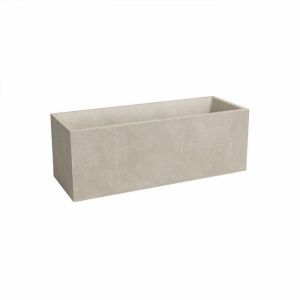 Artevasi Jardiniere - Plastique - Creme - 80 cm - 57 L - Sydney