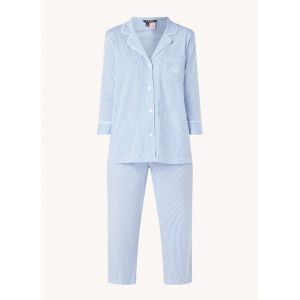Ralph Lauren Ensemble de pyjama Heritage Knits coton Bleu Lauren - Couleur Bleu - Taille M