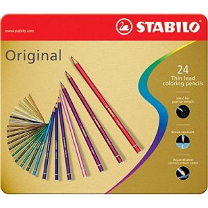 Image de Stabilo 24 Crayons de couleur Original assortis