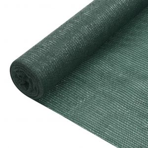 VidaXL Filet brise-vue Vert 2x10 m PEHD 75 g/m²