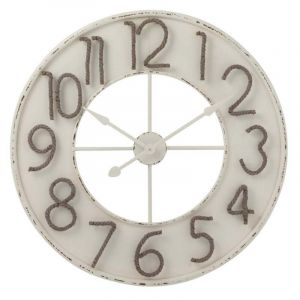 Image de Prix Horloge Murale Design Chiffres Corde 91cm Naturel