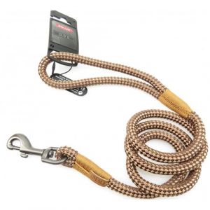 Laisse IMAO Hyde park ø 11 mm x 1,2 mètre Chocolat pour chien zolux ZO 466776CHO