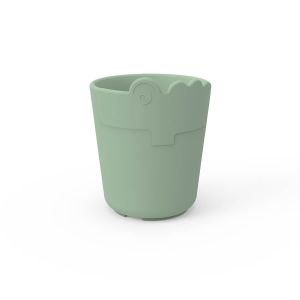 Image de Done by Deer Tasse en silicone Kiddish - Croco vert