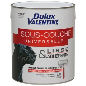 Dulux Valentine Peinture sous-couche universelle glycéro - blanc - 2.5 L - Peinture sous-couche