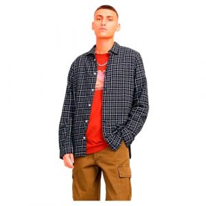 Jack & Jones Chemise manches longues en flannel check Joshua