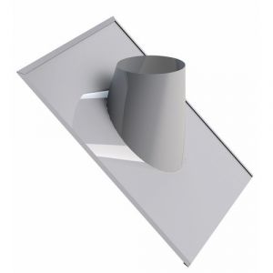Ten Solin 30/45&deg; inox pour toit ardoise - pour conduit 200 mm T Neuf
