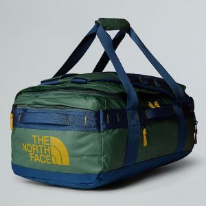 The North Face Sac Base Camp Voyager Duffle 42L vert foncé bleu jaune