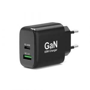 Port designs Pack KIT Starter GaN 65W + Twin convertisseur USB-A / USB-C + USB-C / USB-C 1.8M + USB-C / HDMI 1.8M + housse de transport