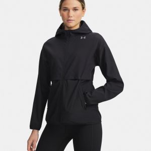Under Armour Velociti Storm Veste running Femmes-noir, argent, Taille S