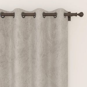 Soleil d'Ocre Rideau Occultant &Agrave; Oeillets 135x180 Cm Emilien, Par