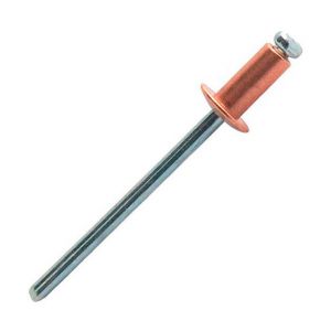 Scell-it 500 rivets aveugles cuivre/acier TP, D. 3.2 x 6 mm - CCD3206