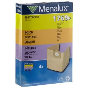 Menalux 1769 P - 4 sacs pour aspirateurs