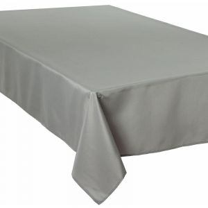 Image de Atmosphera Nappe anti-taches - 150 x 300 cm - Gris