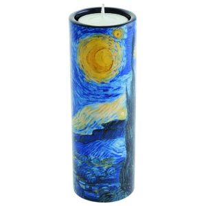 Parasidose Porte-Bougie Cylindrique Nuit &eacute;toil&eacute;e par VAN GOGH