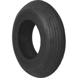 Universel Pneu seul 4.80/4.00x8' tubeless profil ligne 2 plys - pour diable et chariot - 16971