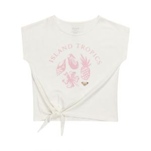 Roxy Fille Pura Playa T-Shirt, Egret, 16 Ans EU