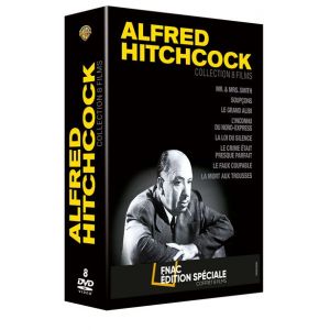 Coffret DVD Hitchcock 8 films Incontournable - Edition Collector