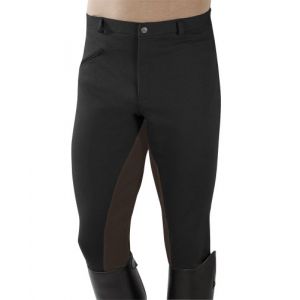 Pfiff 101434 - Pantalon d'quitation - Homme - Noir (Noir/Marron) - 48