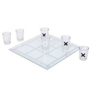 Image de Jeu à Boire "9 Verres Shot" 22cm Transparent Prix