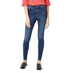 Vero Moda Vmsophia Hw Skinny Jeans MD BL Noos, Bleu (Medium Blue Denim), 36 /L30 (Taille Fabricant: Small) Femme