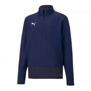 Puma TeamGOAL 23 Training 1/4 Zip Top Jr Pull Mixte Enfant, Peacoat New Navy, FR Unique (Taille Fabricant : 128)