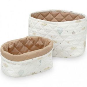 Lot de 2 Paniers de Rangement - Dreamland Camel
