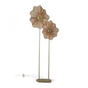 Opjet Lampadaire ondulante double bras