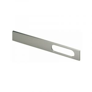 Hettich Poignée de meuble modèle Capua - Inox brossé