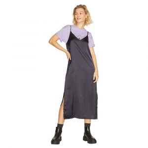 Jjxx Robe Longue Sans Manches Cleo Satin XL Asphalt