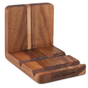 Image de Cole & Mason H722134 Buckland Support pour Livre de Cuisine et Tablettes, Ne pas laver au lave-vaisselle, Garantie de 2 Ans